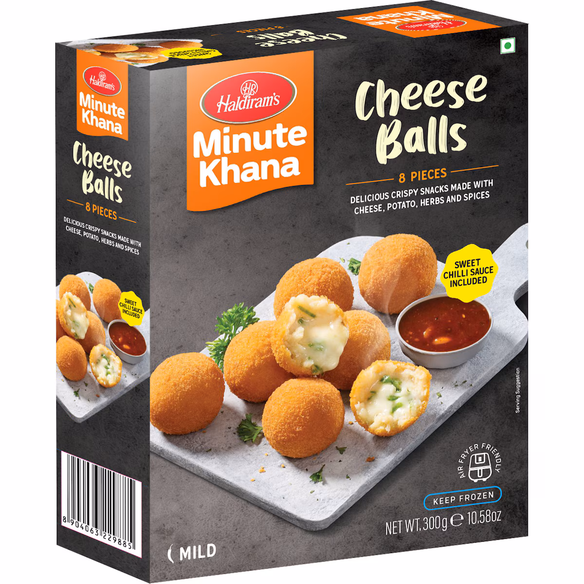 haldiram frozen cheese ball 360g